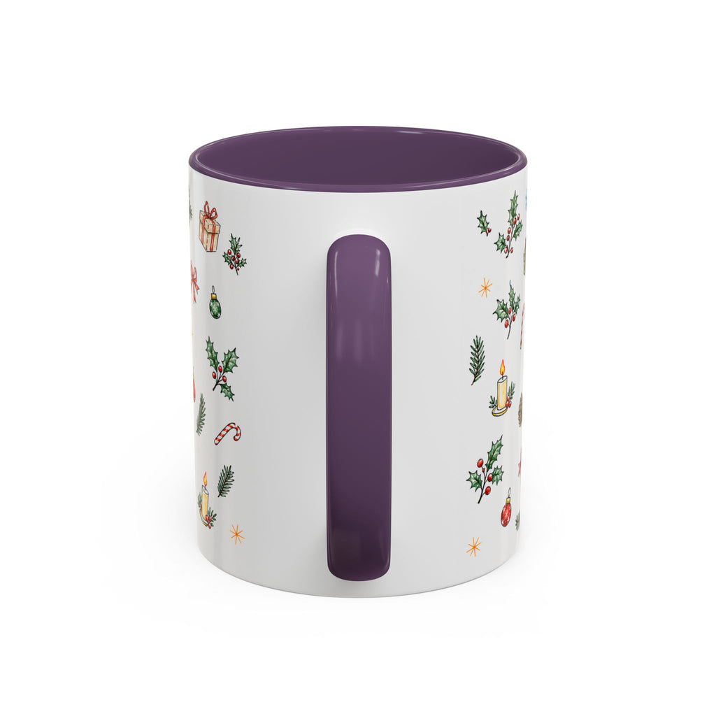 Lisbon Christmas Mug | Watercolor City Souvenir | Ceramic Coffee Cup 11oz 15oz