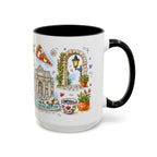 Rome Travel Mug | European City Souvenir Accent Coffee Mug | 11oz 15oz Ceramic Cup