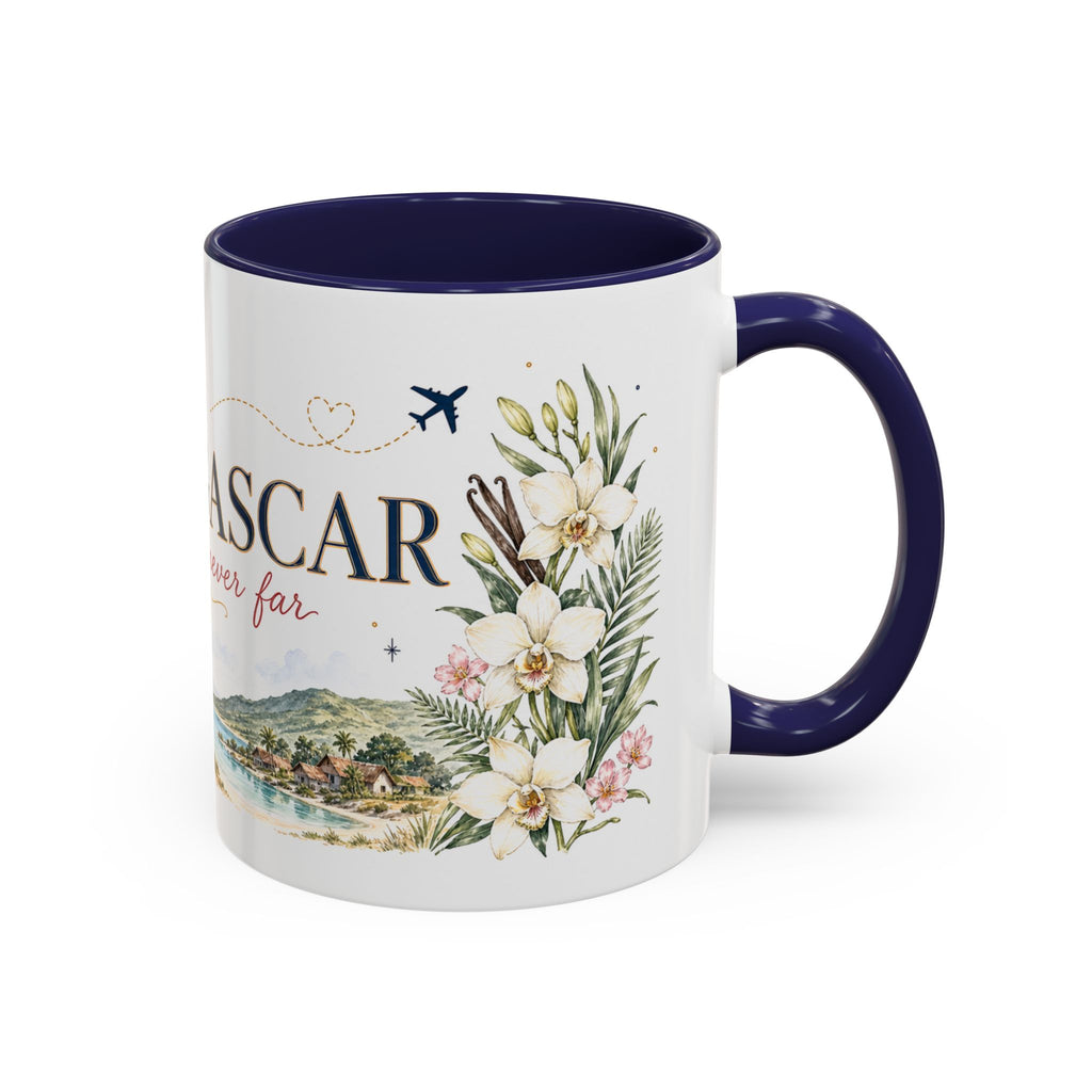 Madagascar Home Country Mug | Moving Away Gift | Long Distance Friendship | 11 oz 15 oz Accent Mug