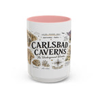 Carlsbad Caverns National Park Coffee Mug | New Mexico Cave Exploration Bat Gift | Accent Color Ceramic 11oz 15oz