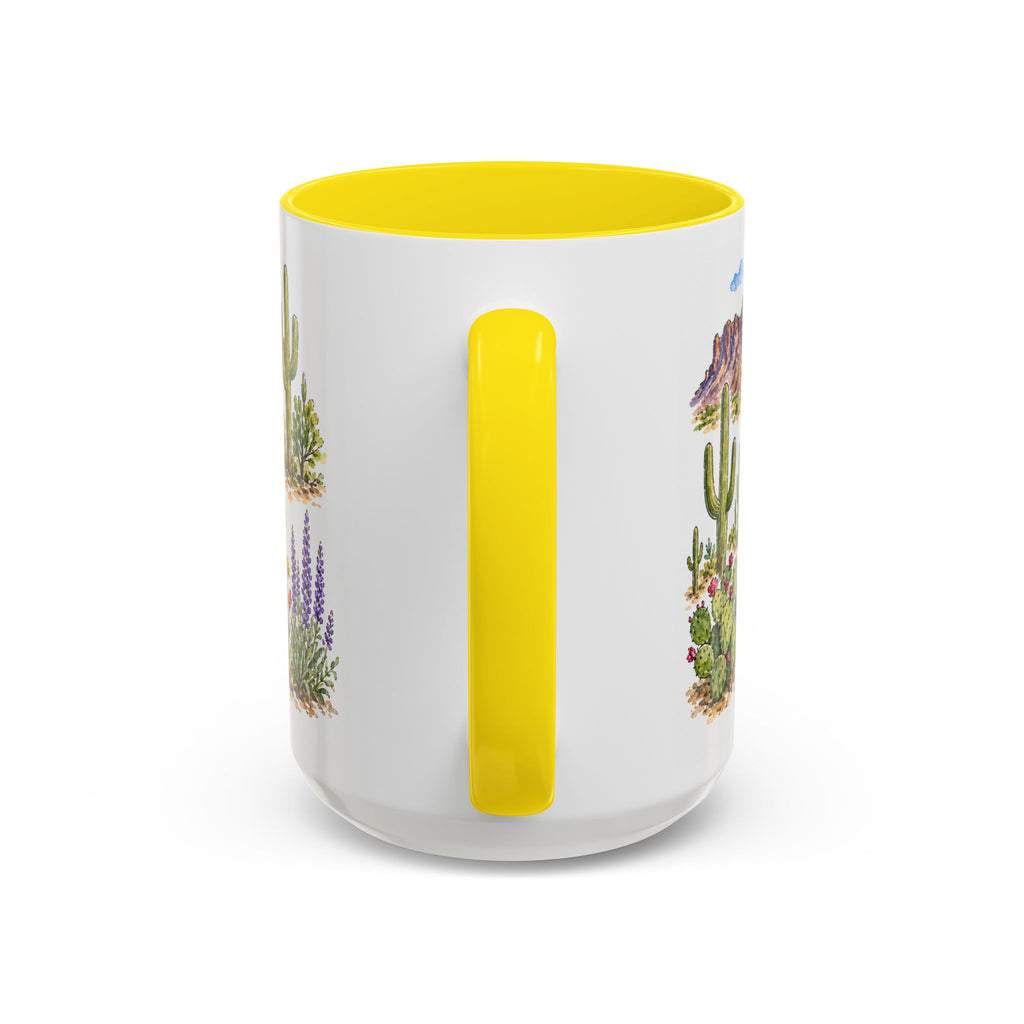 Mesa Illustrated Travel Mug | City Souvenir Accent Coffee Mug | 11oz 15oz Ceramic Cup