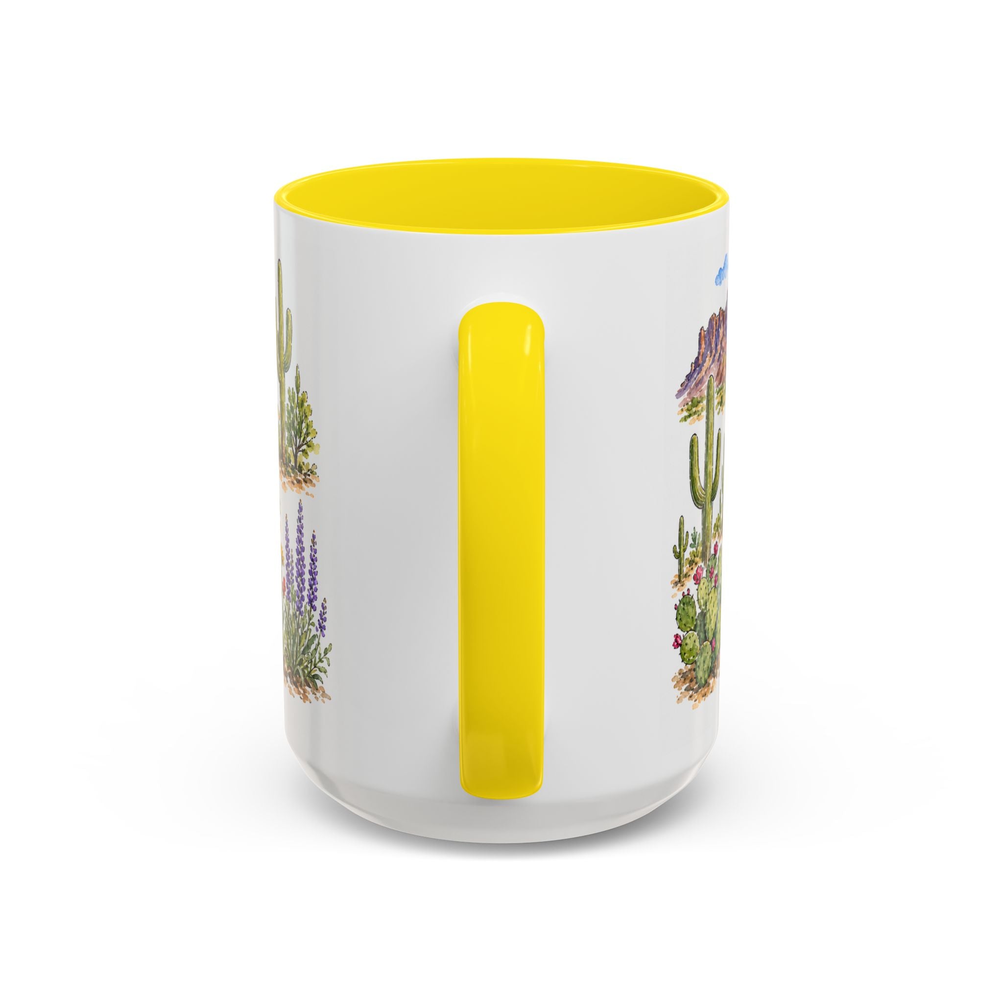 Mesa Illustrated Travel Mug | City Souvenir Accent Coffee Mug | 11oz 15oz Ceramic Cup