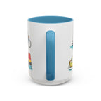 Key West Illustrated Travel Mug | City Souvenir Accent Coffee Mug | 11oz 15oz Ceramic Cup