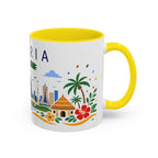 Nigeria Coffee Mug | Travel Souvenir Accent Mug | Country Gift Ceramic Cup 11oz 15oz