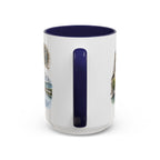 Zurich Coffee Mug | Switzerland Travel Souvenir | Vintage Illustrated City Gift | 11 oz 15 oz Accent Mug