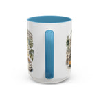 Bucharest Coffee Mug | Romania Travel Souvenir | Vintage Illustrated City Gift | 11 oz 15 oz Accent Mug
