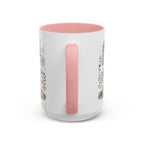Taj Mahal Coffee Mug | Travel Destination Souvenir Gift | Accent Color Ceramic 11oz 15oz