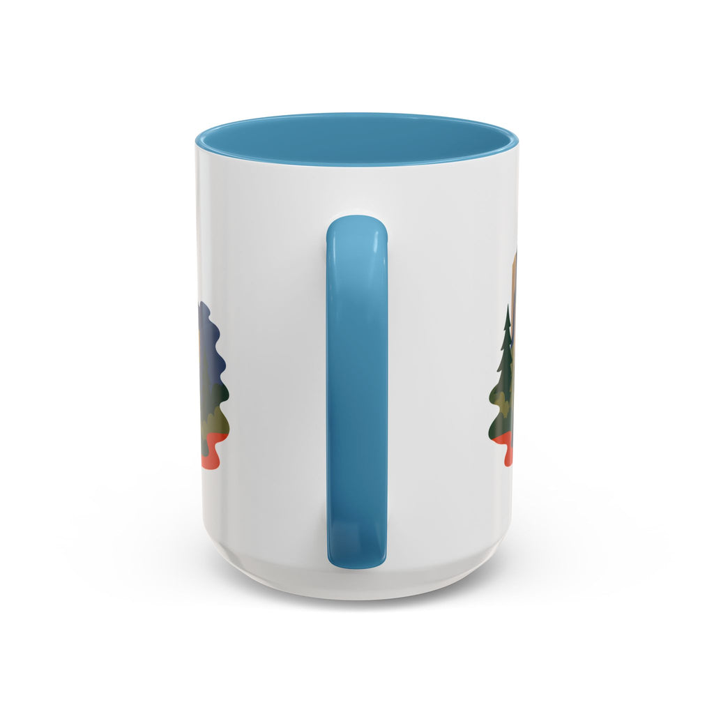 Yosemite Coffee Mug | Travel Destination Souvenir Gift | Accent Color Ceramic 11oz 15oz