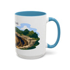 Mammoth Cave National Park Coffee Mug | Solid Color Block Park Souvenir | 11oz 15oz Accent Mug
