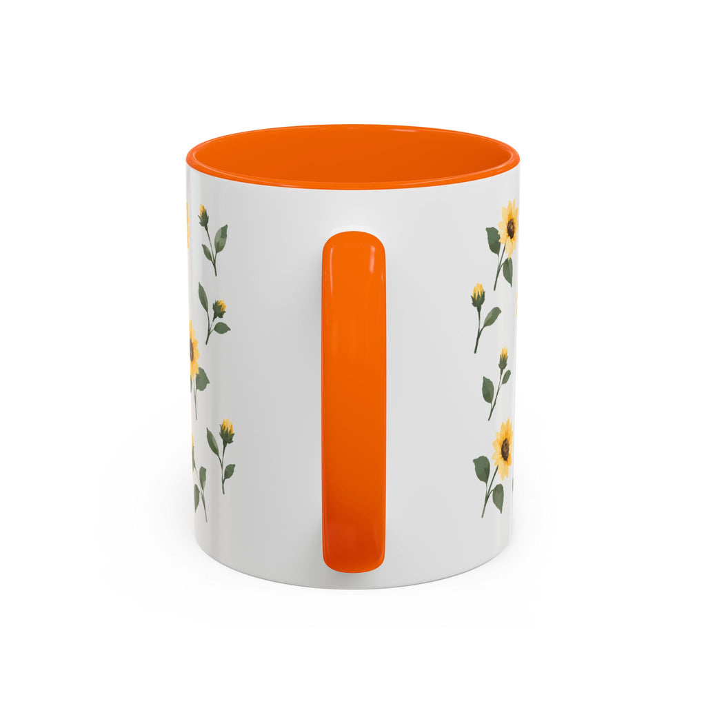Kansas Sunflower Mug, State Flower Floral Coffee Cup, 11oz Botanical Gift