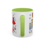 Milan Travel Mug | European City Souvenir Accent Coffee Mug | 11oz 15oz Ceramic Cup