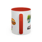Indianapolis Illustrated Travel Mug | City Souvenir Accent Coffee Mug | 11oz 15oz Ceramic Cup