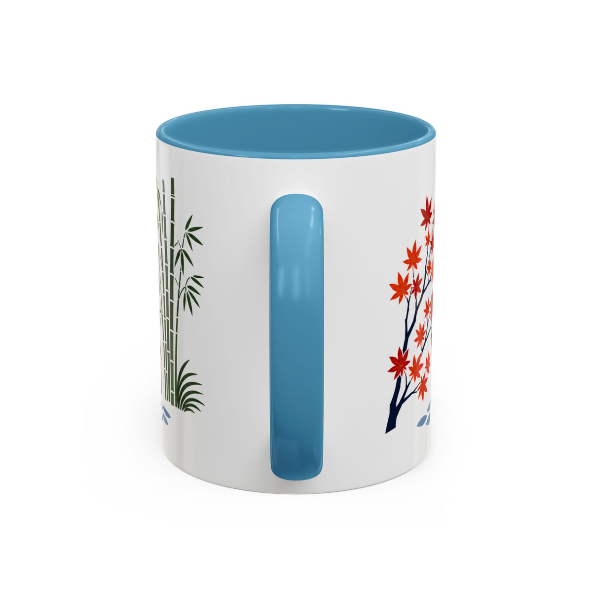Kyoto Coffee Mug | Japan Travel Souvenir | Porcelain Decal City Gift | 11oz 15oz Accent Mug