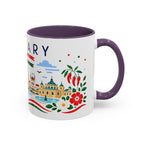 Hungary Coffee Mug | Travel Souvenir Accent Mug | Country Gift Ceramic Cup 11oz 15oz
