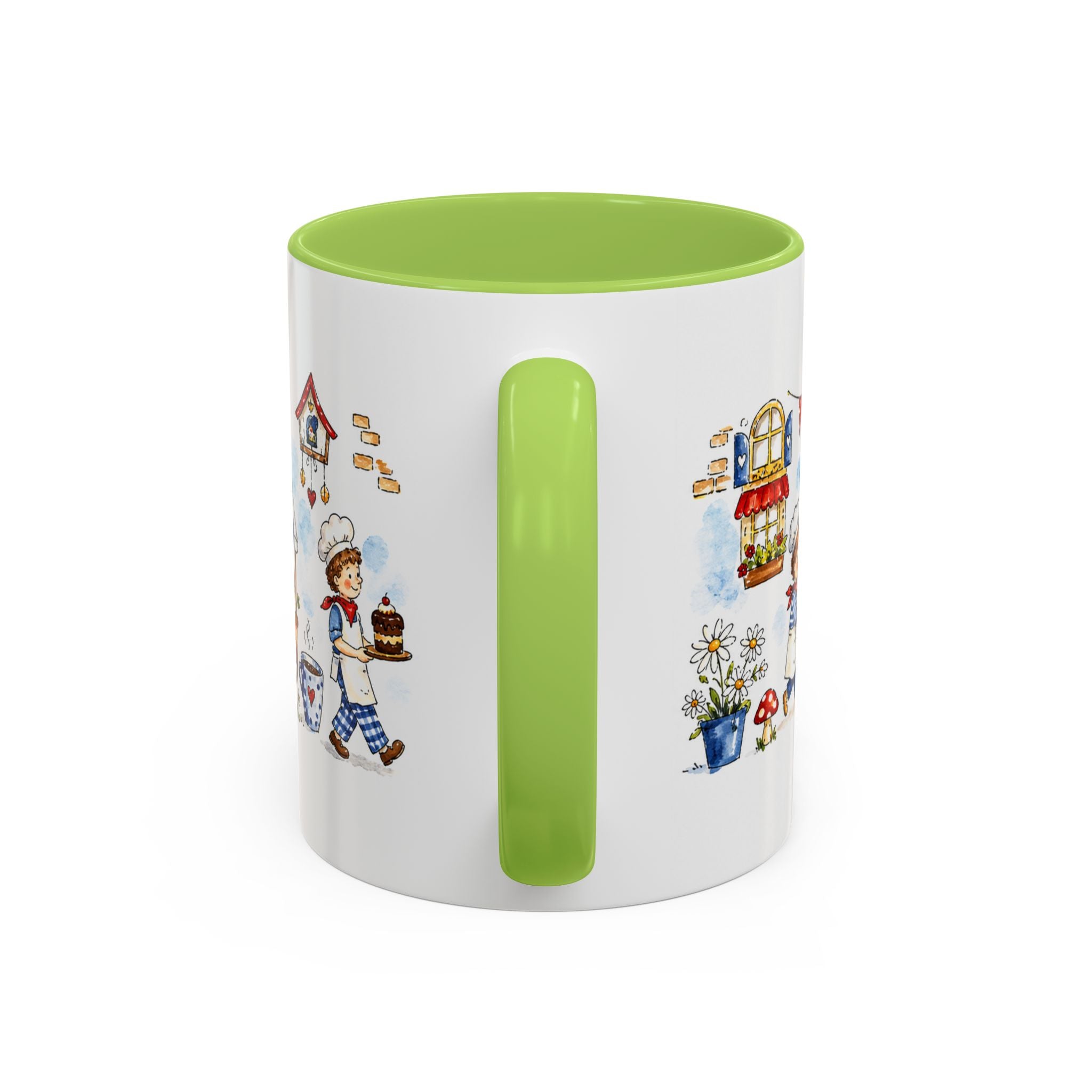 Cozy Bakery Village Mug | Storybook Pastry Accent Coffee Mug | EveryLegend