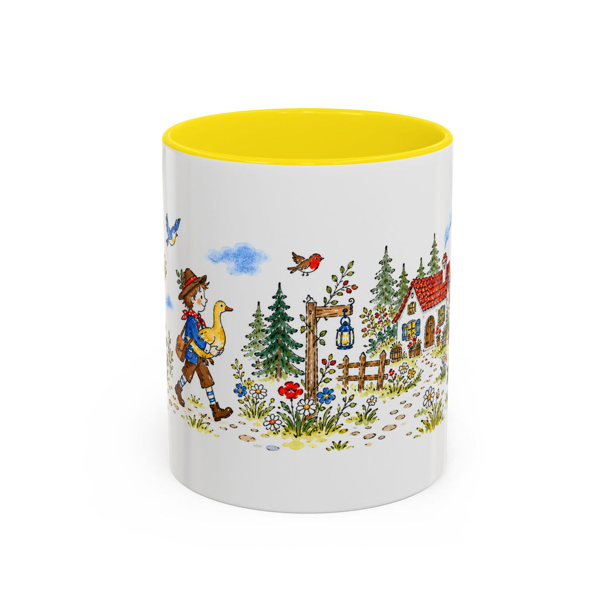The Golden Goose Mug | Storybook Fairy Tale Accent Coffee Mug | EveryLegend
