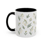 New Mexico Yucca Flower Mug, State Flower Floral Coffee Cup, 11oz Botanical Gift