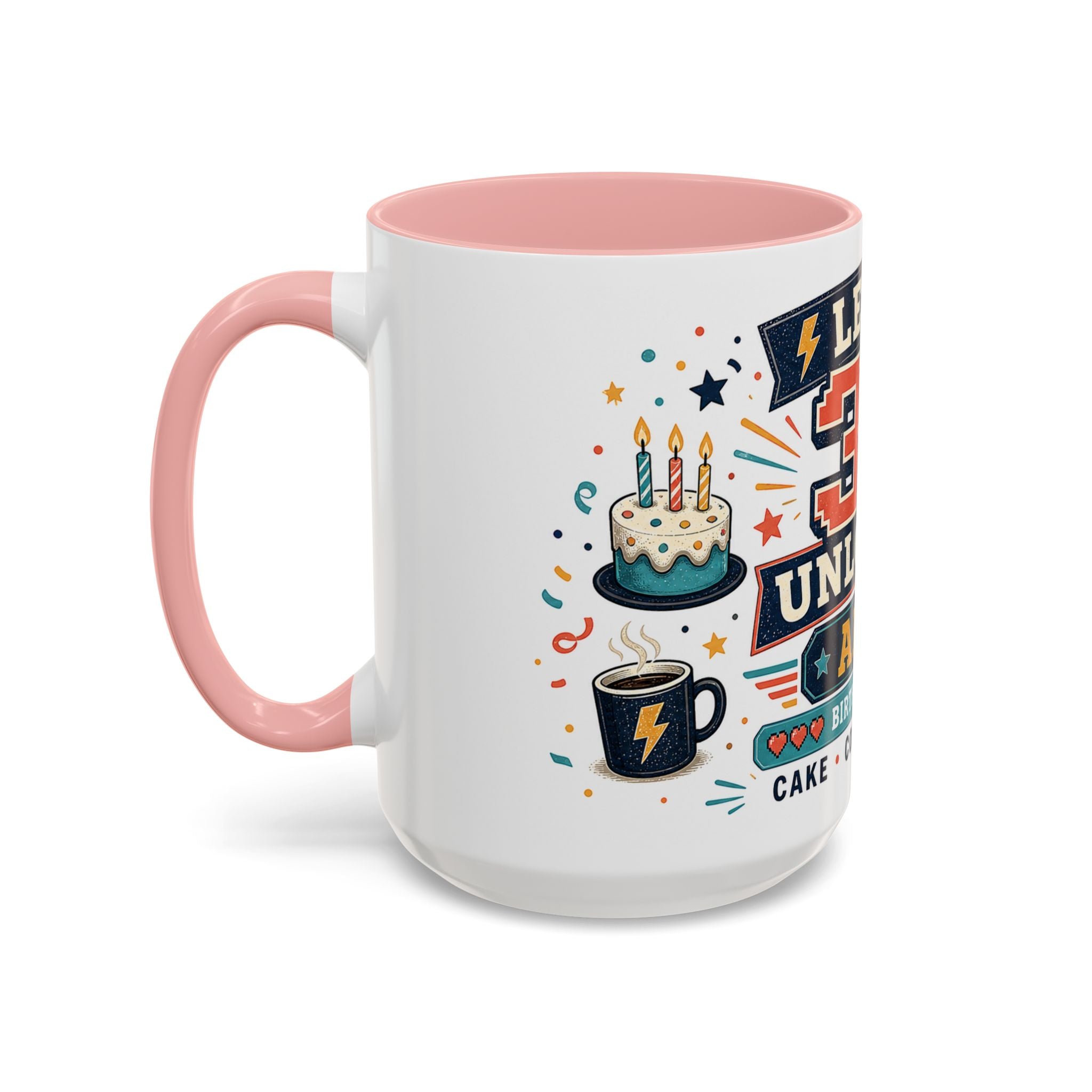 Custom Gamer Birthday Mug | Level Unlocked Name Age Coffee Cup