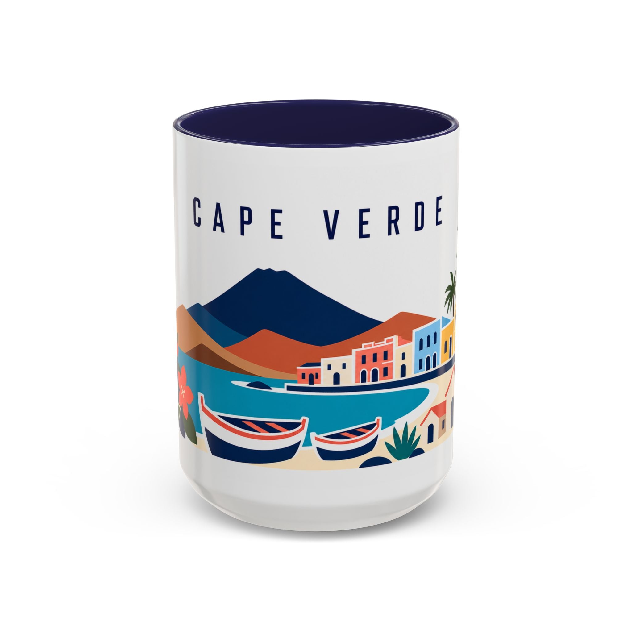 Cape Verde Coffee Mug | Travel Souvenir Accent Mug | Country Gift Ceramic Cup 11oz 15oz