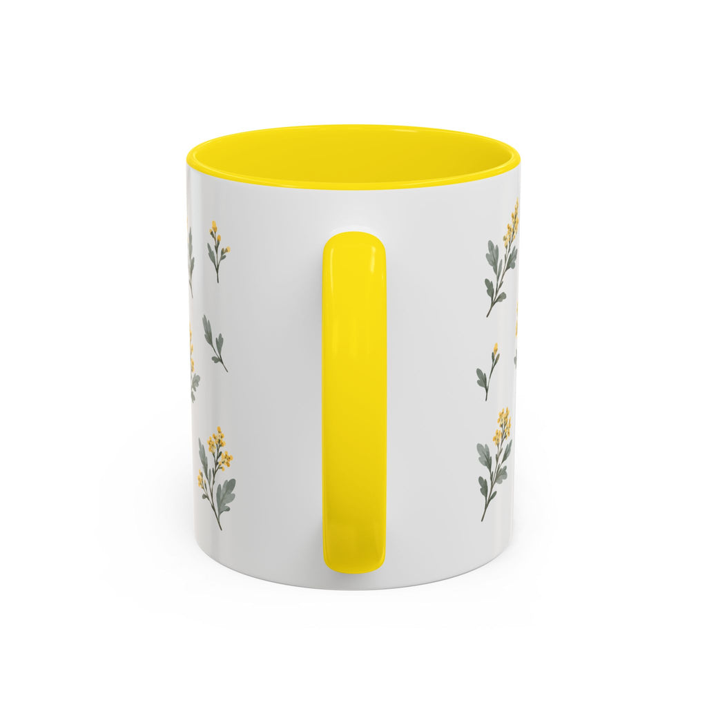 Nevada Sagebrush Mug, State Flower Floral Coffee Cup, 11oz Botanical Gift
