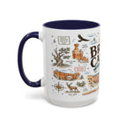 Bryce Canyon Coffee Mug | National Park Hiking Utah Gift | Accent Color Ceramic 11oz 15oz