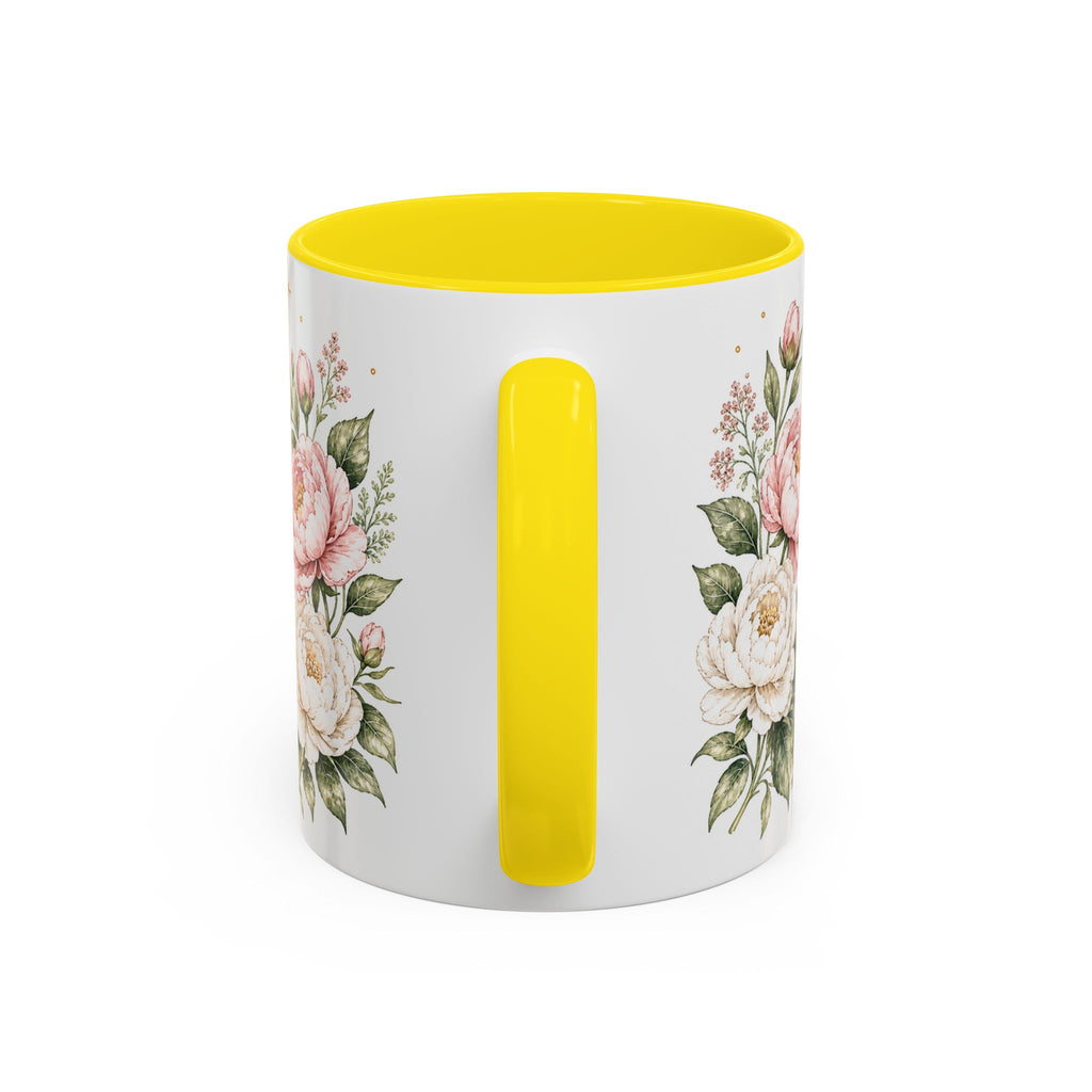 Indiana State Mug | Moving Away, Long Distance Friendship Gift | Botanical Map Accent Cup