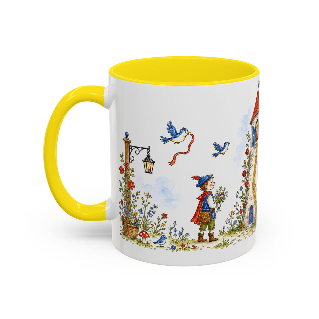 Rapunzel Mug | Tower Storybook Fairy Tale Accent Coffee Mug | EveryLegend