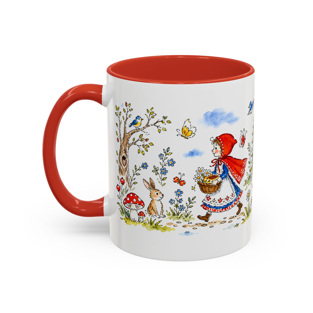 Little Red Riding Hood Mug | Storybook Fairy Tale Accent Coffee Mug | EveryLegend