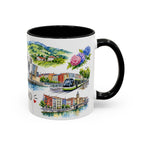 Bilbao Illustrated Travel Mug | City Souvenir Accent Coffee Mug | 11oz 15oz Ceramic Cup