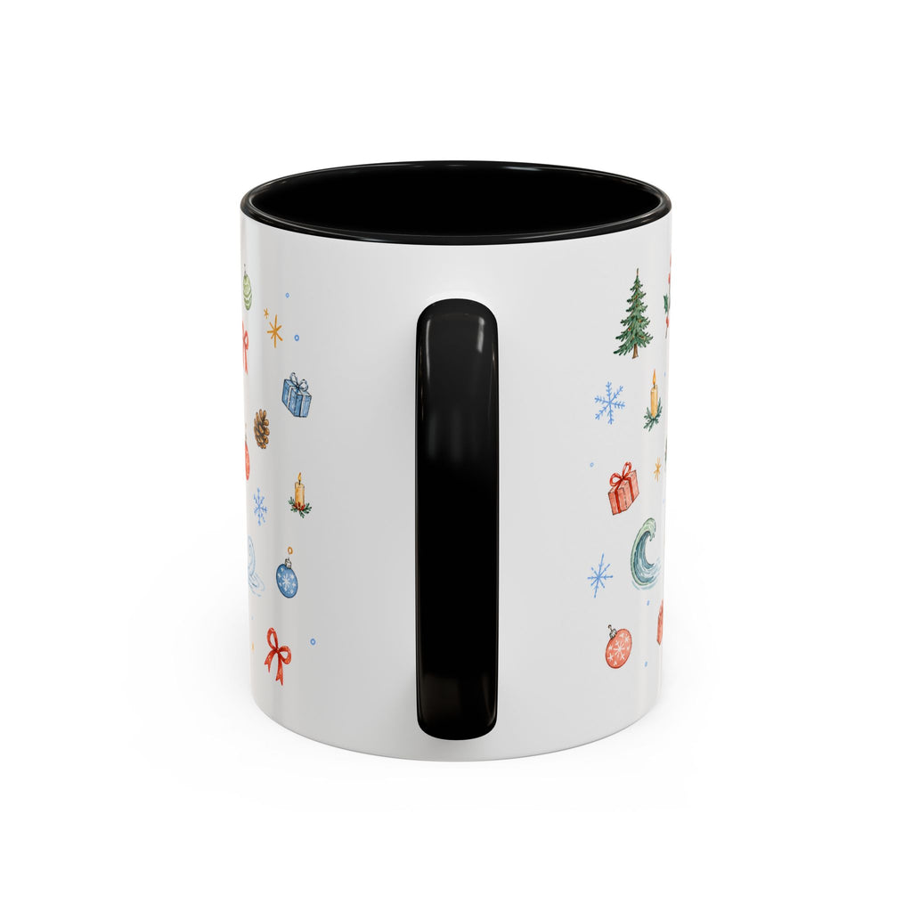 Mammoth Cave National Park Christmas Mug | Watercolor Travel Souvenir | Holiday Gift | Accent Ceramic Coffee Cup 11oz 15oz