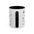 Mammoth Cave National Park Christmas Mug | Watercolor Travel Souvenir | Holiday Gift | Accent Ceramic Coffee Cup 11oz 15oz