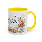 Uzbekistan Home Country Mug | Moving Away Gift | Long Distance Friendship | 11 oz 15 oz Accent Mug