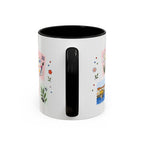 Florence Coffee Mug | Postage Stamp Collage Mug | Travel Souvenir Accent Cup 11oz 15oz