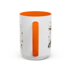 Haleakala National Park Coffee Mug | Hawaii Maui Sunrise Crater Gift | Accent Color Ceramic 11oz 15oz
