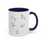 Idaho Syringa Mug, State Flower Floral Coffee Cup, 11oz Botanical Gift