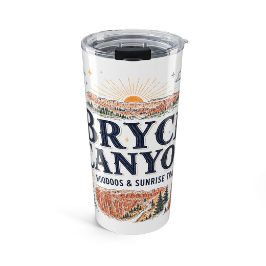 Bryce Canyon National Park 20oz Tumbler | Utah Hiking Gift | Insulated Stainless Steel Travel Cup