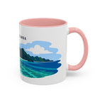 National Park of American Samoa Coffee Mug | Solid Color Block Park Souvenir | 11oz 15oz Accent Mug