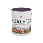Morocco Home Country Mug | Moving Away Gift | Long Distance Friendship | 11 oz 15 oz Accent Mug
