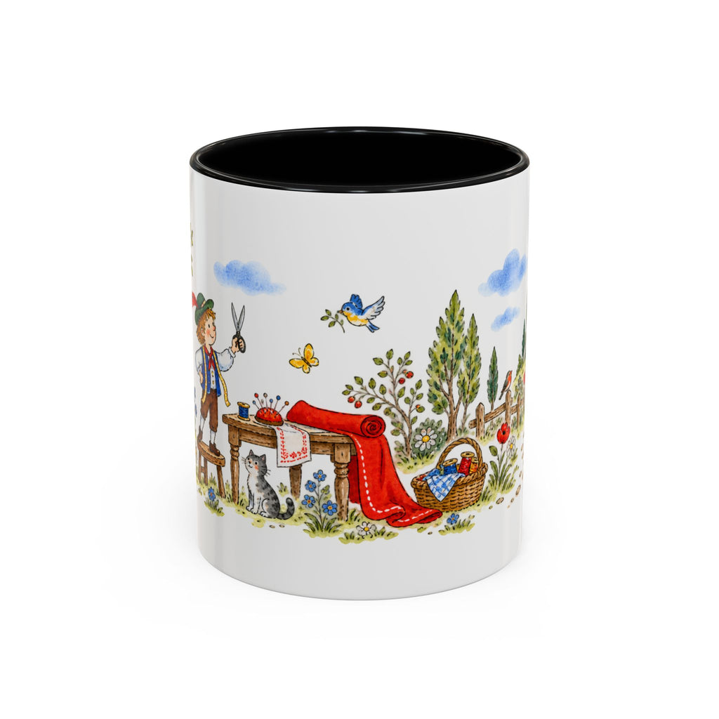 The Brave Little Tailor Mug | Storybook Fairy Tale Accent Coffee Mug | EveryLegend