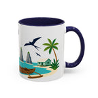 Nauru Coffee Mug | Travel Souvenir Accent Mug | Country Gift Ceramic Cup 11oz 15oz