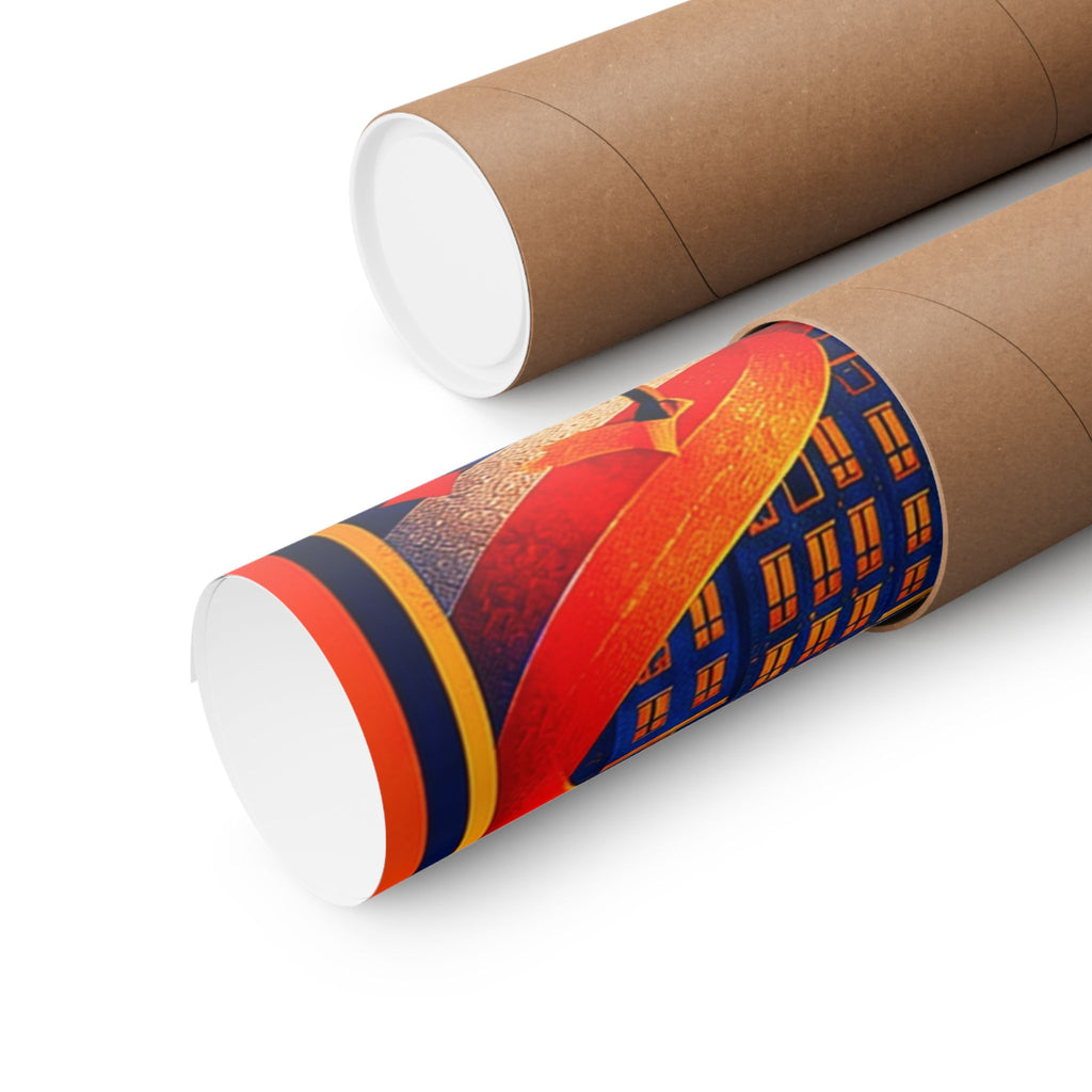 Netherlands World Cup Poster | Rally Fan Art Print | 2026 Soccer Wall Decor