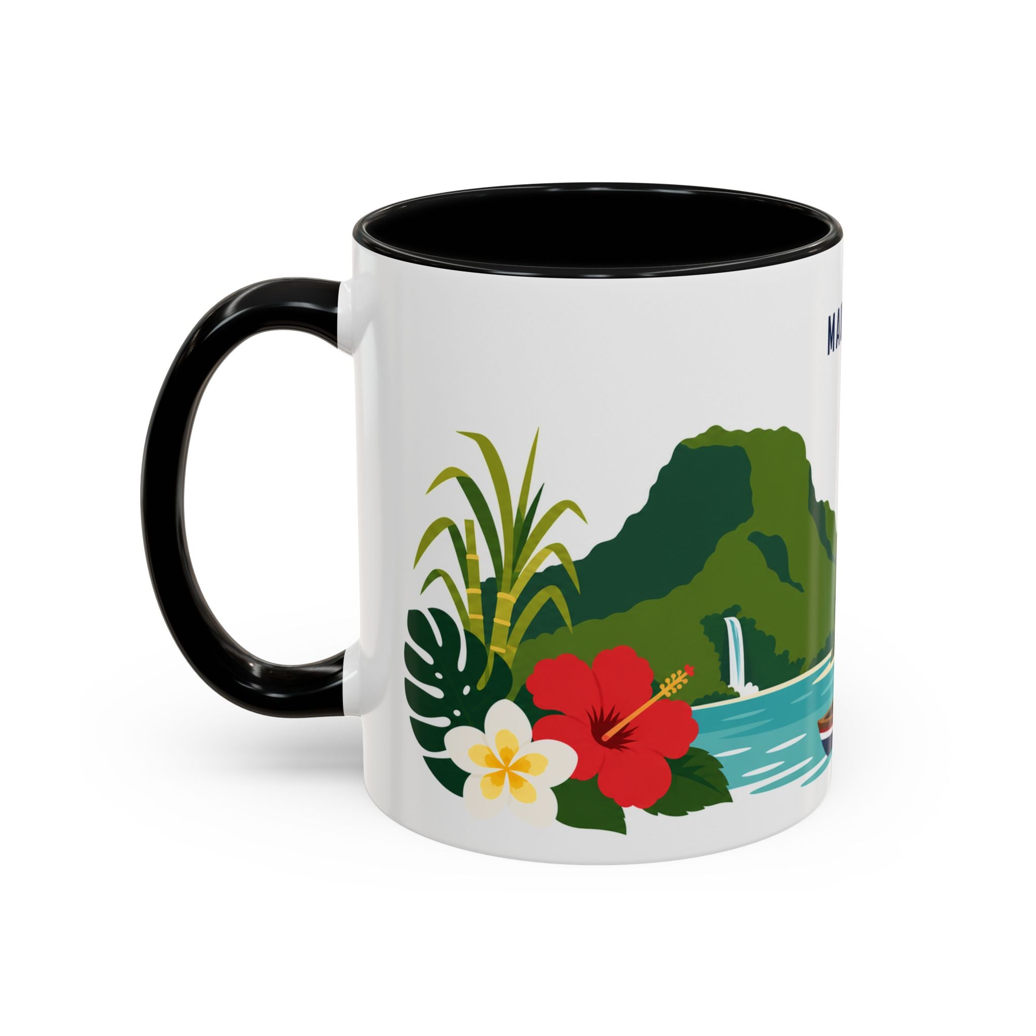 Mauritius Coffee Mug | Travel Souvenir Accent Mug | Country Gift Ceramic Cup 11oz 15oz