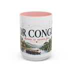 DR Congo Home Country Mug | Moving Away Gift | Long Distance Friendship | 11 oz 15 oz Accent Mug