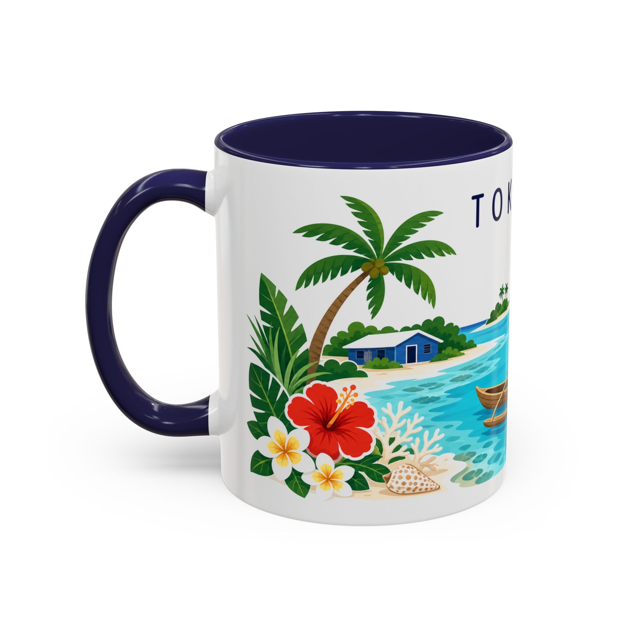 Tokelau Coffee Mug | Travel Souvenir Accent Mug | Country Gift Ceramic Cup 11oz 15oz