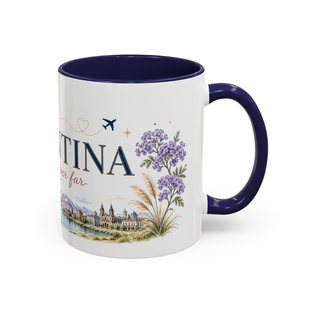 Argentina Home Country Mug | Moving Away Gift | Long Distance Friendship | 11 oz 15 oz Accent Mug
