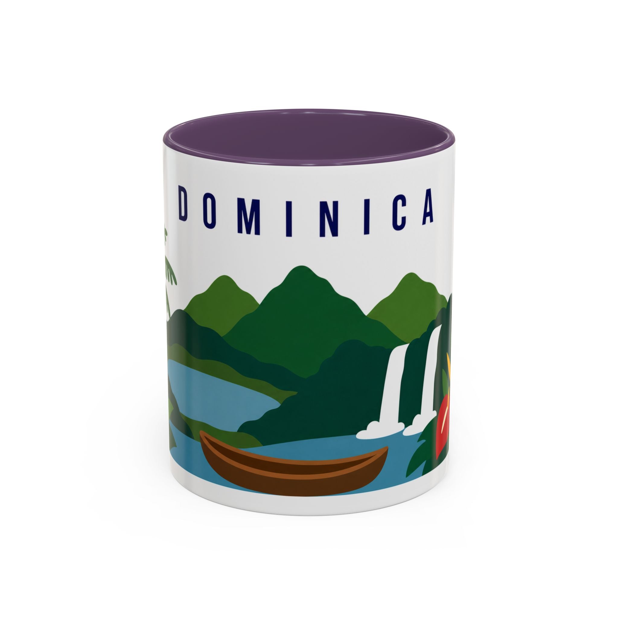 Dominica Coffee Mug | Travel Souvenir Accent Mug | Country Gift Ceramic Cup 11oz 15oz