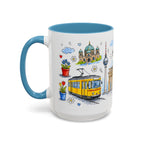 Berlin Travel Mug | European City Souvenir Accent Coffee Mug | 11oz 15oz Ceramic Cup