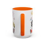 Freedom Fest Coffee Mug | Grill Chill Fireworks 4th of July | Accent Color Ceramic 11oz 15oz