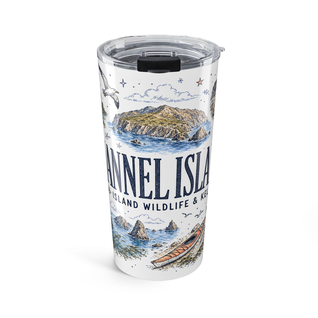 Channel Islands National Park 20oz Tumbler | California Island Wildlife Marine Gift | Insulated Stainless Steel Travel Cup