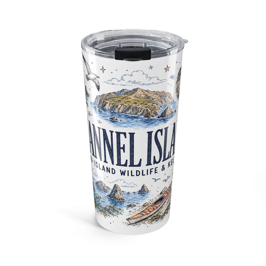 Channel Islands National Park 20oz Tumbler | California Island Wildlife Marine Gift | Insulated Stainless Steel Travel Cup